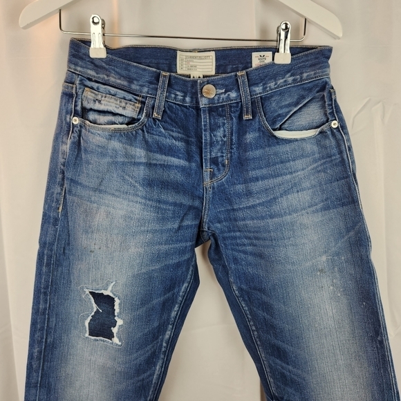 Current Elliott selvage denim unisex jeans size 28 new no tags - Picture 5 of 9